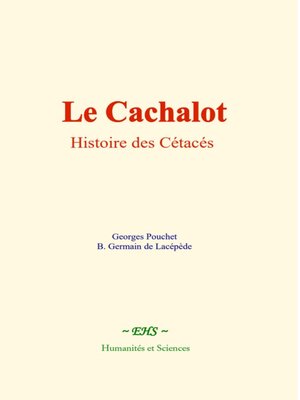 cover image of Le Cachalot